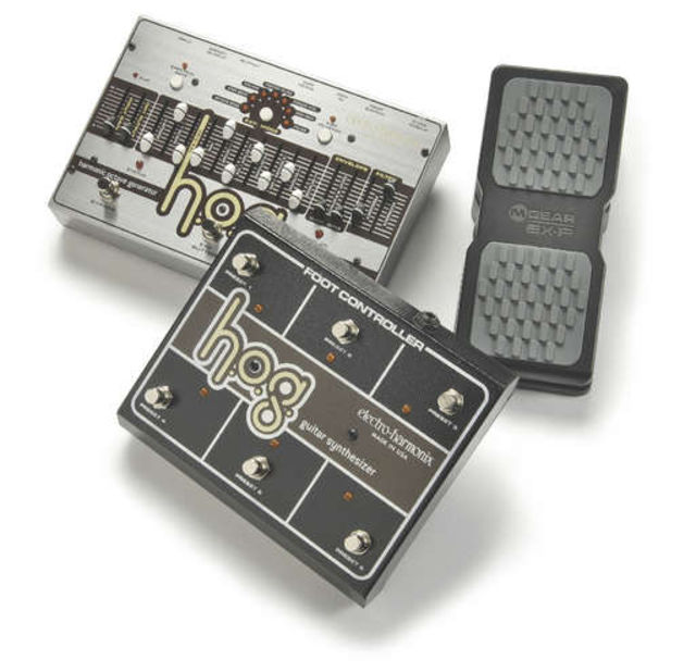 The HOG with all its bits; the expression pedal and footswitch are not included